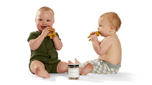 Natural Teething Relief: A Soothing Herbal Tea for Your Little One