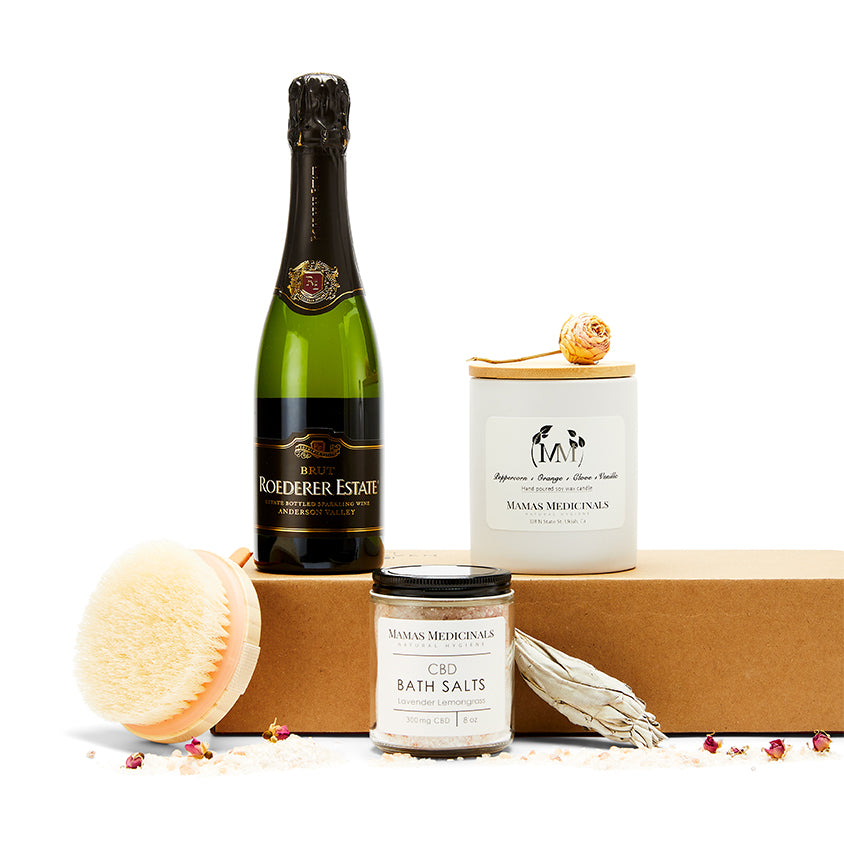 Champagne & Candle gift Set