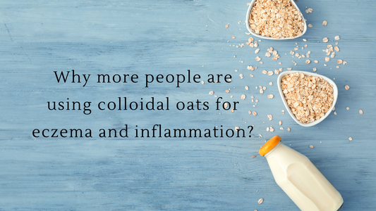 Why more people are using colloidal oats for eczema and inflammation?